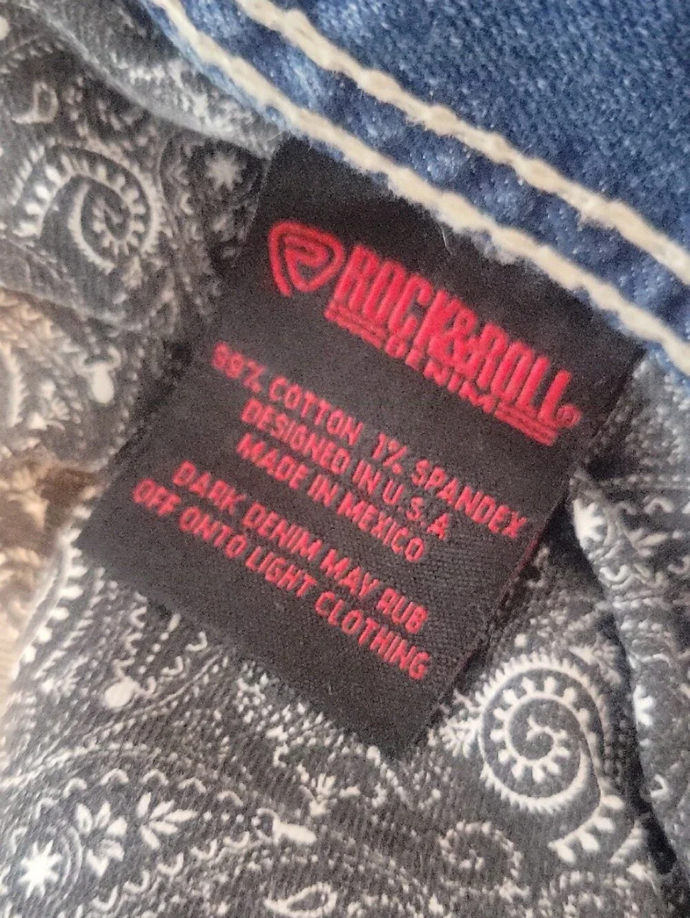 Rock & Roll Denim - Men's Straight Leg Jeans